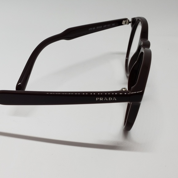 Prada RX New Authentic Eyeglasses   burgundy - Picture 2 of 7